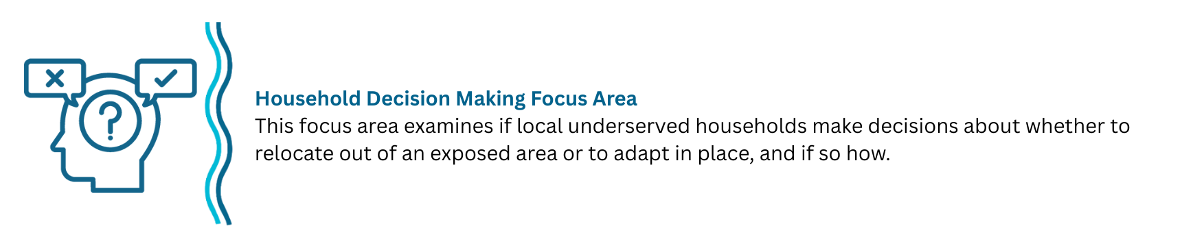 Household Decision Making focus area icon