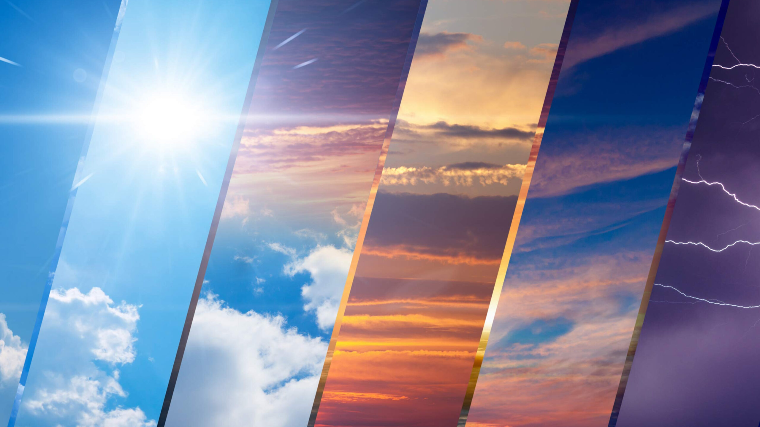 sun and clouds