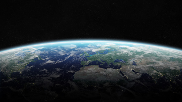 Earth image from space