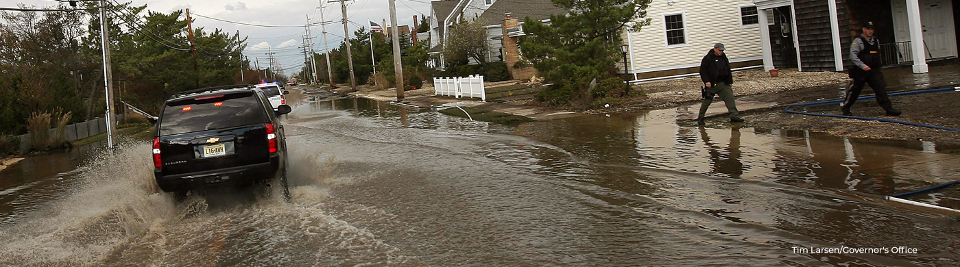 Flood in Bayhead NJ 2012