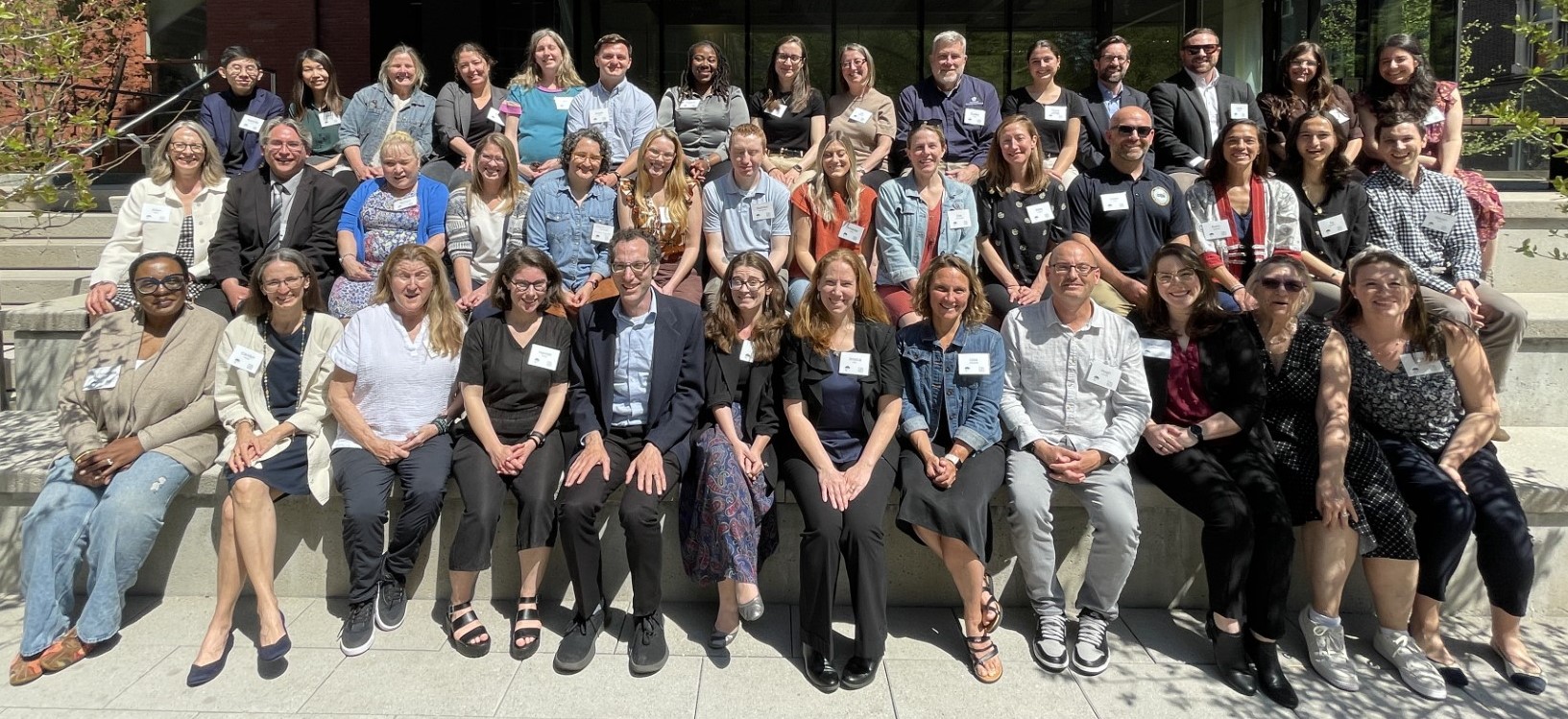 Photograph of participants of MACH and Insurance for Good's Learning Lab kick off event.