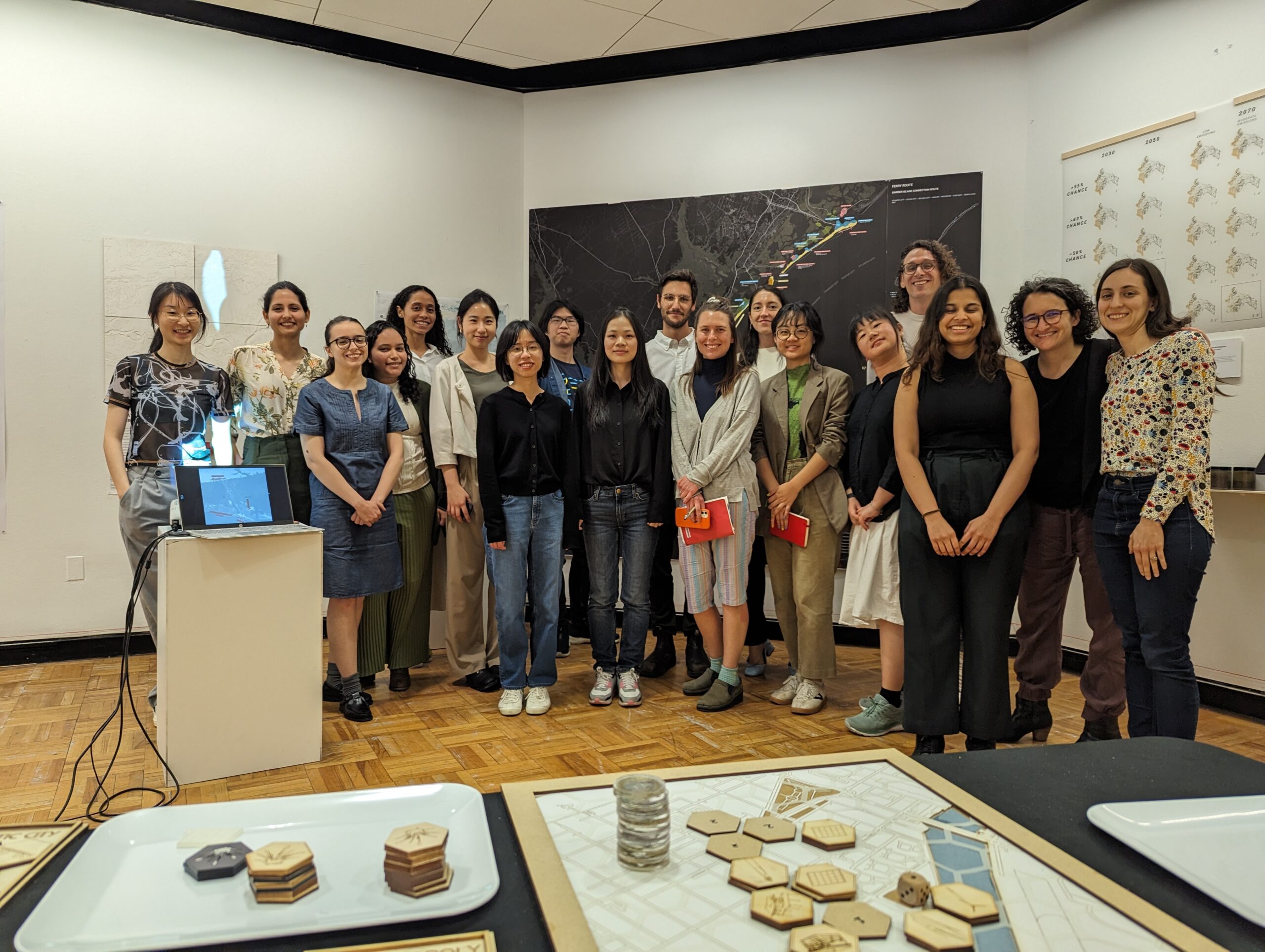 Photo of MACH superstudio students at Upenn 2024